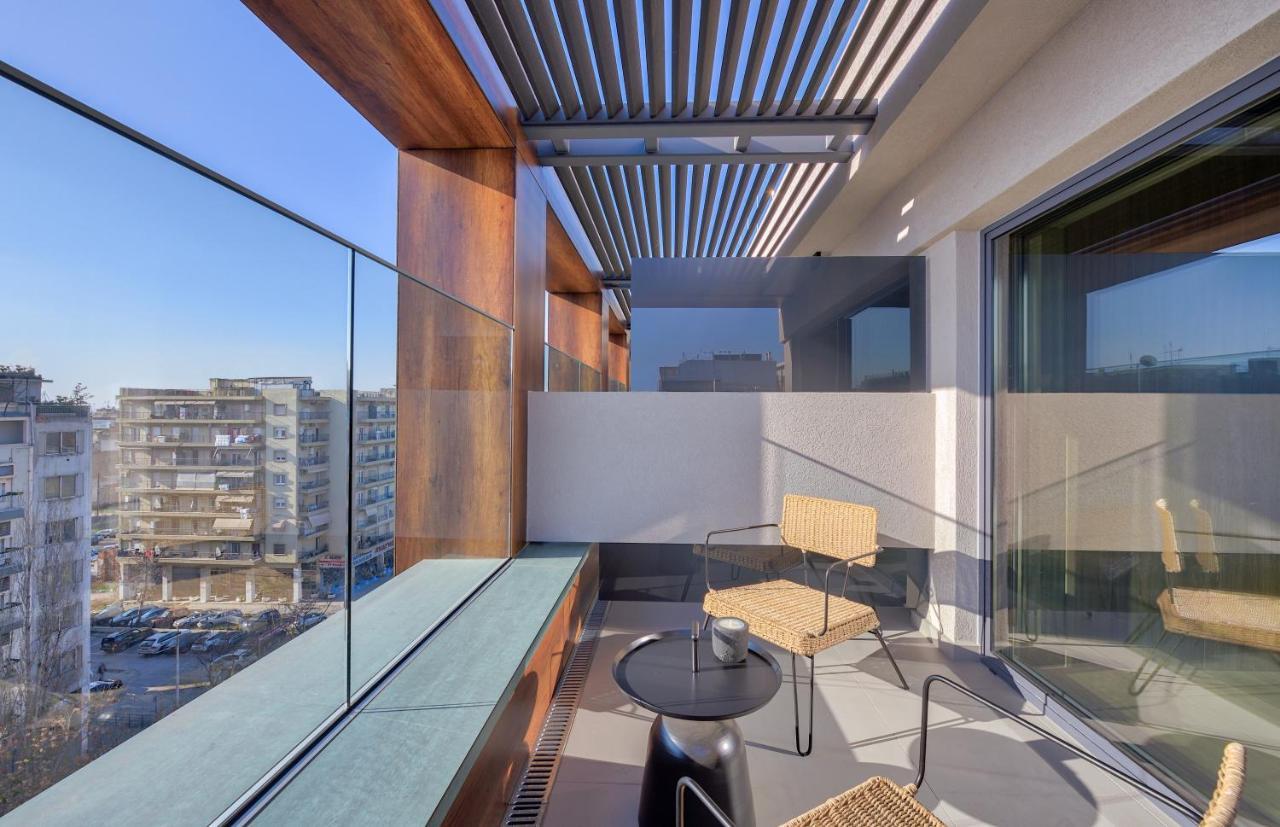 Onoma Hotel Thessaloníki Luaran gambar Balcony